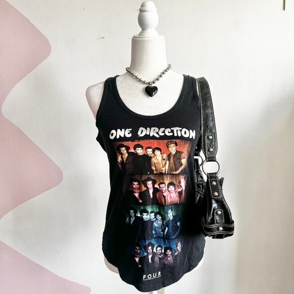 One Direction Tank Top, 1D Band Merch Nostalgia Indie Sleaze 2000s XS - Picture 1 of 6